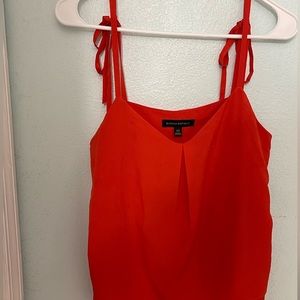 Banana Republic Tie strap sleeveless blouse